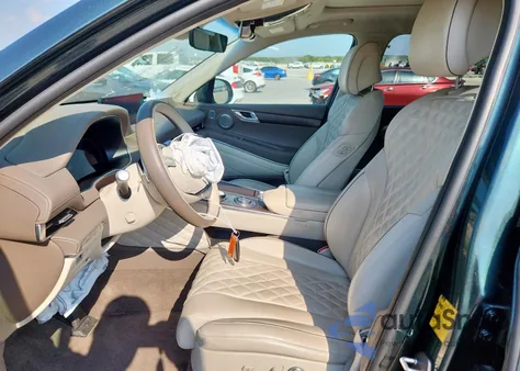 2023 Genesis Gv80 Base из США, поврежденный, VIN KMUHCESC3PU112144